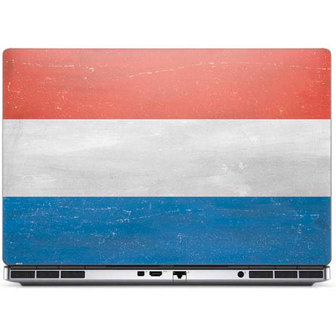 Netherlands Flag Distressed Dell Precision Skin